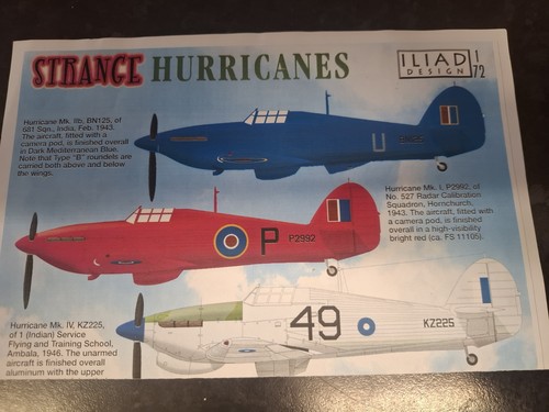 Iliad decals strange - decals, 1/72