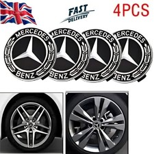 4 x Mercedes Black Benz 75mm