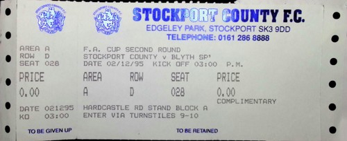 Stockport county blyth - v,
