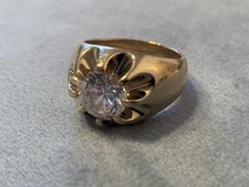 9ct Gold Heavy Ring 16.8 Grams Size T