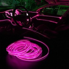 6.6FT Pink LED Car Interior