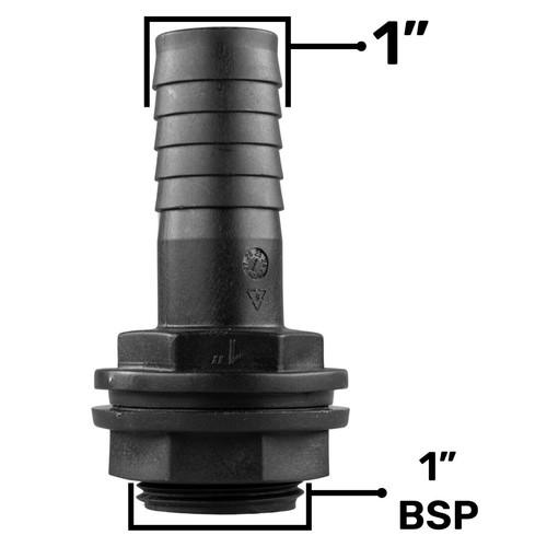 Water butt connector adapter - butt,