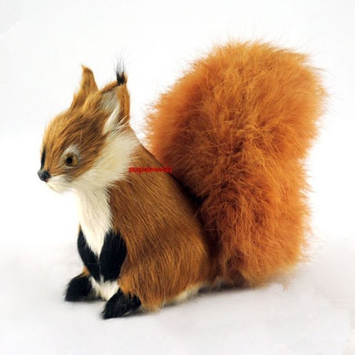 Small fake artificial squirrel - small,