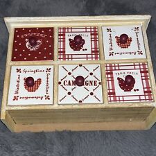 6 Draw side shelve unit small cubby holes wooden