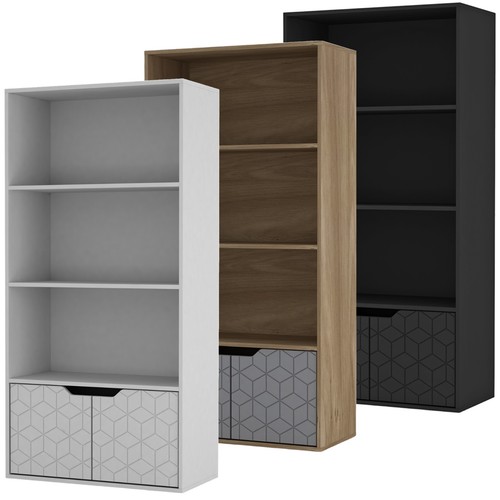 Tier wooden bookcase - 4,