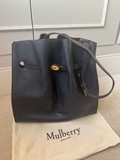 MULBERRY Tynedale Bucket Handbag in Navy Blue RRP £1,095
