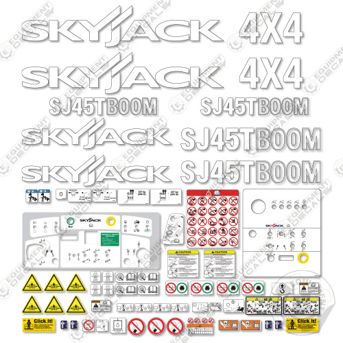 Fits skyjack sj45t decal - skyjack,