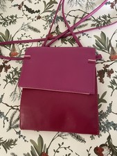 Pink Leather Cross Body Tula