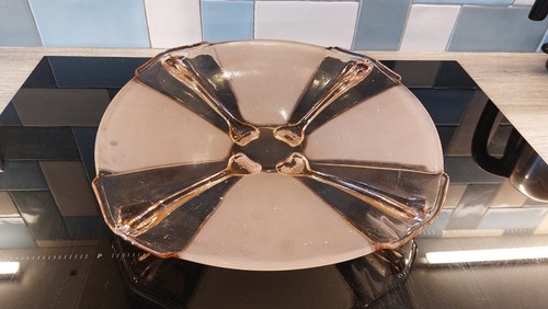 Vintage stolzle art deco - vintage, pink
