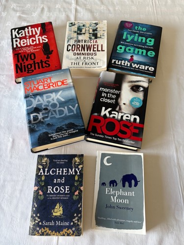 Job lot books various - 7,