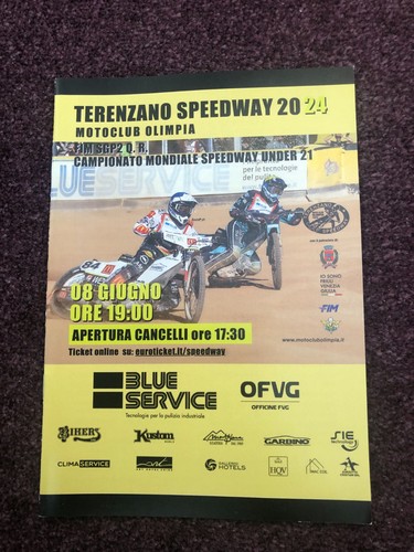 Speedway programme terenzano - programme,