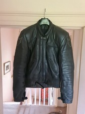 Wolf leather motorcycle jacket - motorcycle,