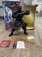 Star Wars Episode 1 Darth Maul Mega Collectible 12" Figure + Box + Certificate