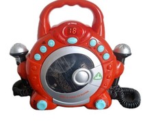 Early Learning Centre Sing a Long CD Player Karaoke 2 Microphones Kids Tested 