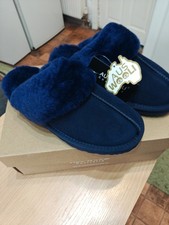 Real Leather Aus Wooli Slippers