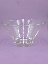 Clear Glass Fluted 6" Tall