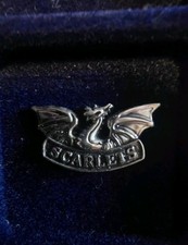 Llanelli Scarlets Vintage Pin Badge