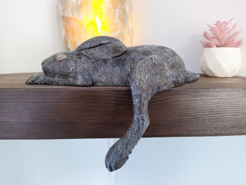 Harper sleeping hare shelf - hare,