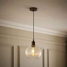 Ceiling Light Fitting Clear