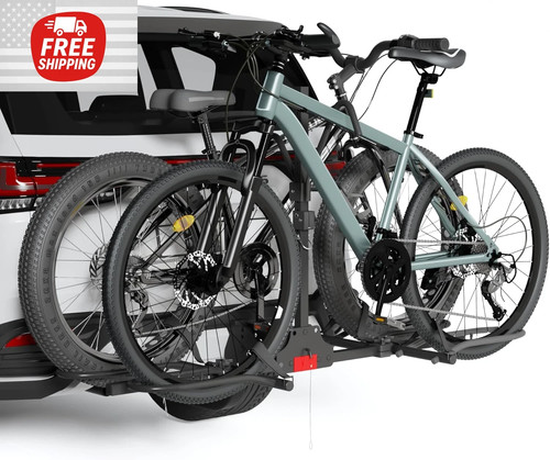 Hitch bike rack - rack, e-bike