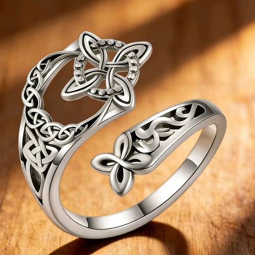 New knot ring - new,