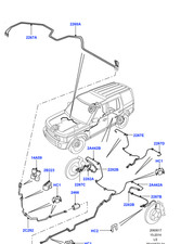 Land Rover Genuine Pipe Brake