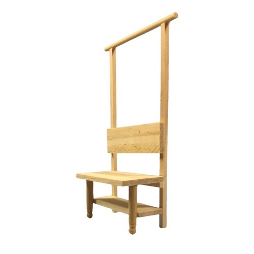 Dolls house hall seat bare - hall,