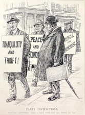 Political cartoon Party