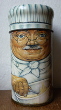 Cap-Tins Chef Tin. Vintage