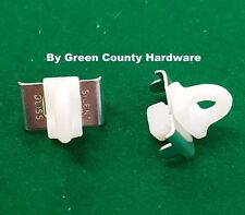 8 Silent Gliss Twist & Turn curtain track end stops VW campervan motorhome