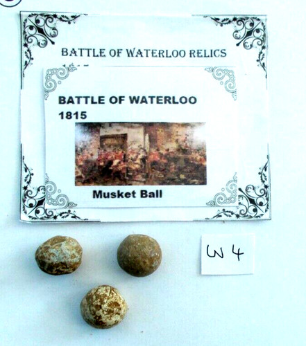 Battle waterloo 1815 - waterloo, relics