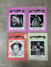 Classic British Wrestling Programmes 1987 Bundle Set 1 Others Available