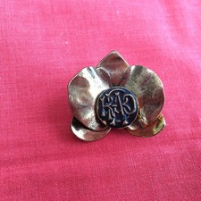 RAOB CHARITY BADGE GOLD/BLACK