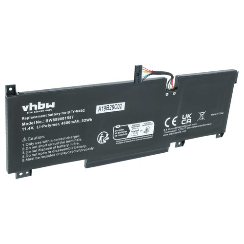 Battery for msi - for, bravo