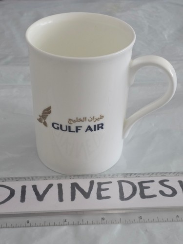 Gulf air airline mug cup - airline,