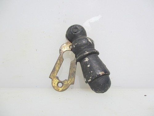 Victorian wooden keyhole cover - keyhole,