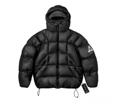 Palace Pertex Balaclava Puffa Puffer Jacket Black