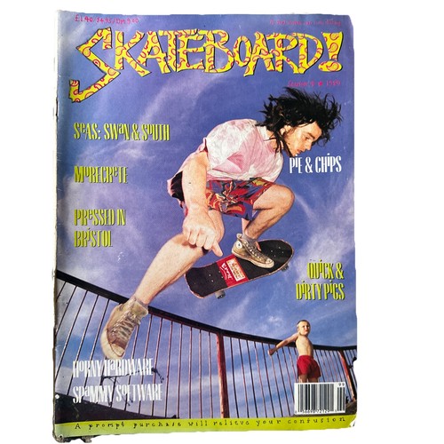 Skateboard magazine backside - skateboard,