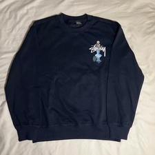 Navy blue Stussy Jumper - L -