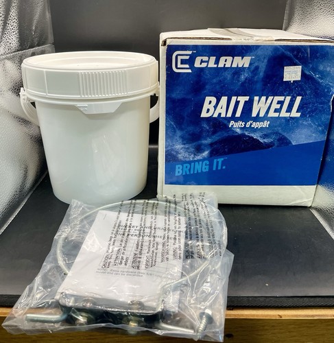 Clam bait well new box - well,