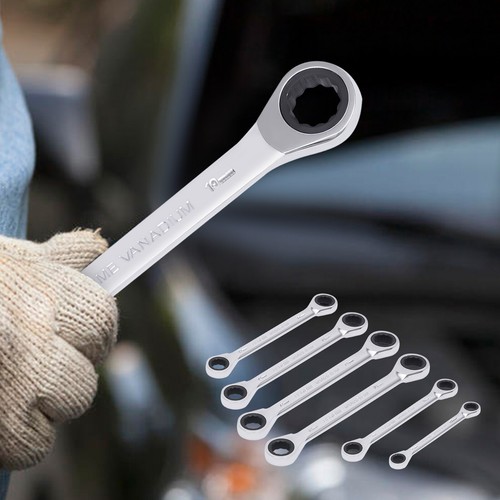 6pcs 19mm flexible ratchet - 8-19mm,