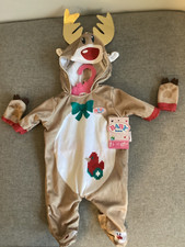 Baby Born Reindeer Outfit for