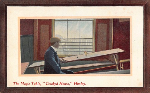 Postcard the crooked house - postcard,