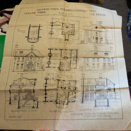 Architectural plans 1921 r - 3,
