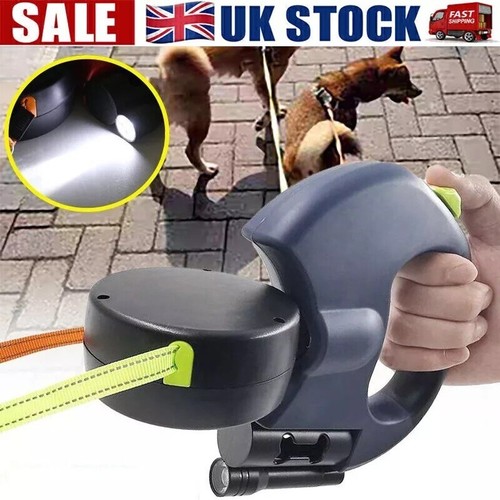 Double retractable dog lead - 3m,