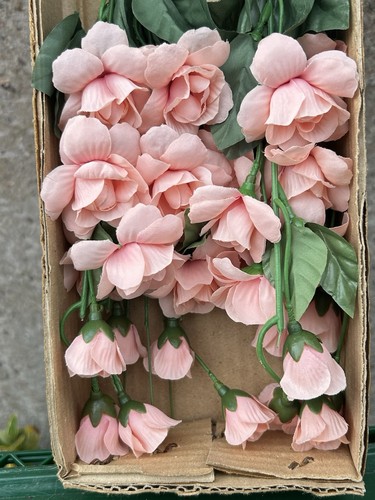 Vintage artificial camellia - vintage,