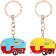  2 Pcs Cute Key Chains Rv