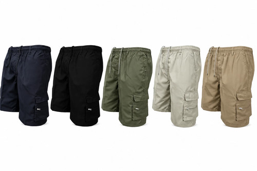 Mens cargo shorts combat - combat, multi
