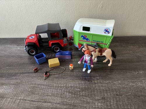 Playmobil 4189 horse trailer - playmobil,