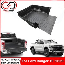 For Ford Ranger T9 2022+ Double Cab Black Pickup Truck Bed Liner Mat Tub Cover
